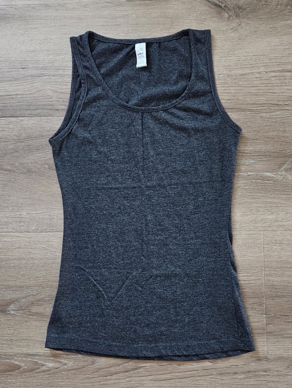 AMS Dark Gray Women's Tank Top Size L